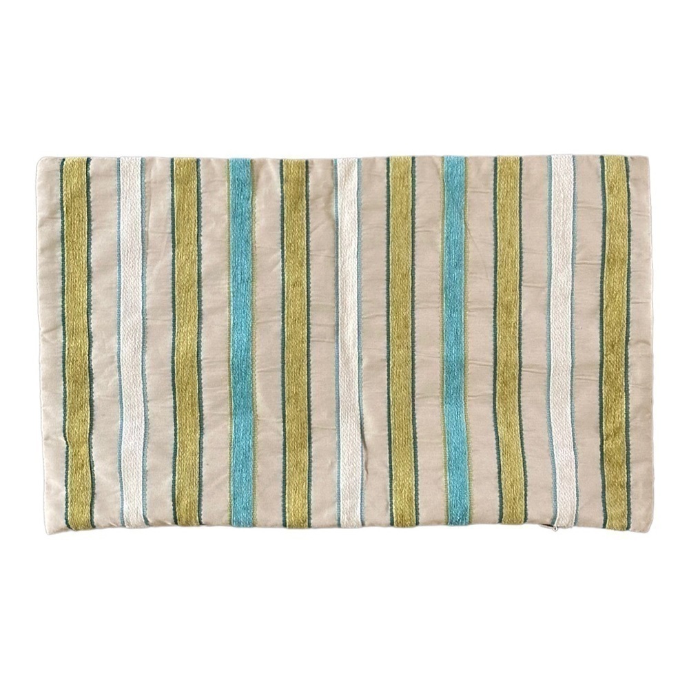 Elaine Smith Indoor Striped Pillow Sham NWOT